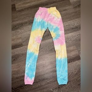 Frankie B Los Angeles Tie-dye sweatpants